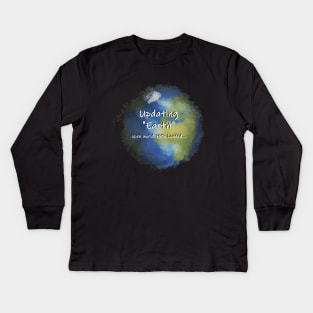 Open World "Earth" - out soon Kids Long Sleeve T-Shirt